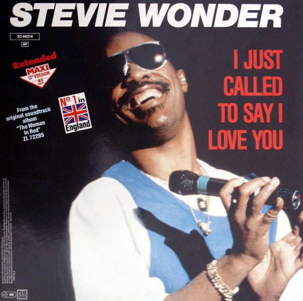 Stevie Wonder – I Just Called To Say I Love You (EX) BOX33