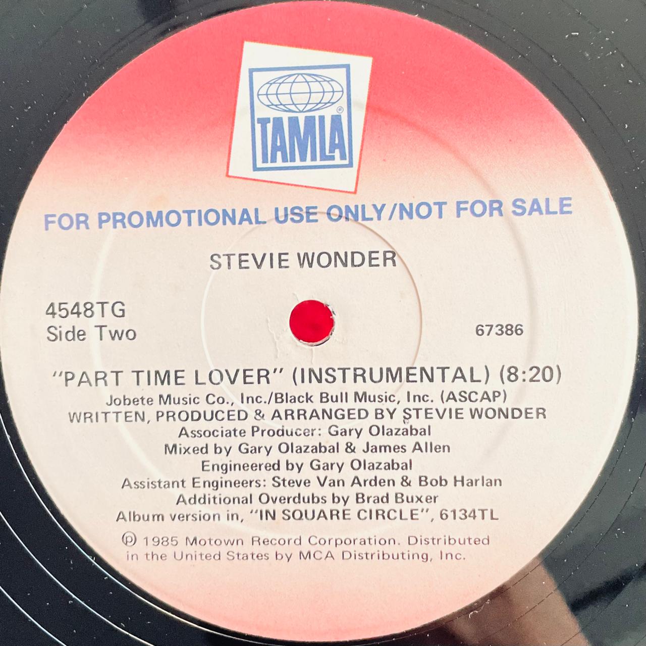 Stevie Wonder – Part-Time Lover (NM, FUNDA VG+)
