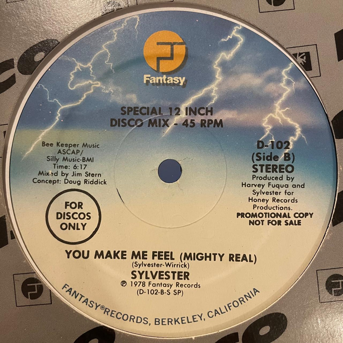 Sylvester – Dance (Disco Heat) / You Make Me Feel (Mighty Real) (EX, FUNDA VG+) BOX36