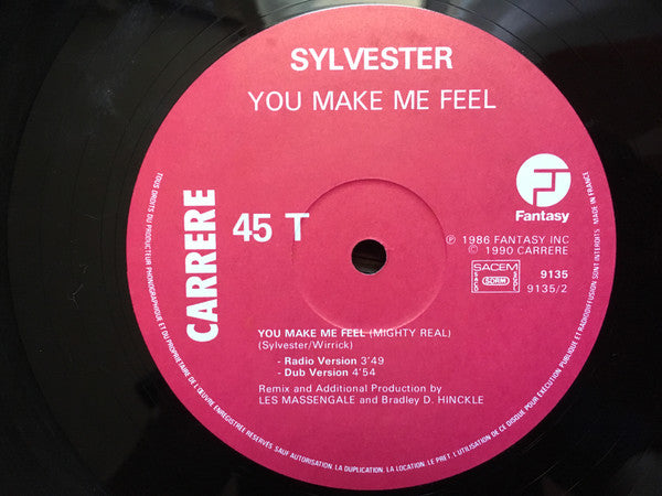 Sylvester – You Make Me Feel (Mighty Real) (NM, FUNDA VG+) BOX11