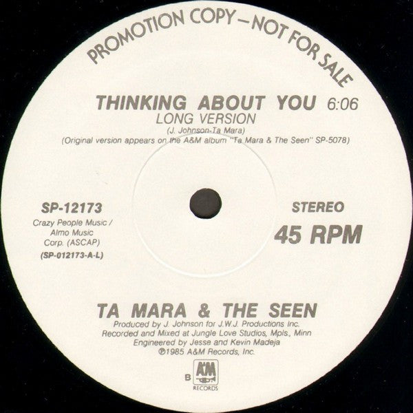 Ta Mara & The Seen – Thinking About You (VG+) BOX31