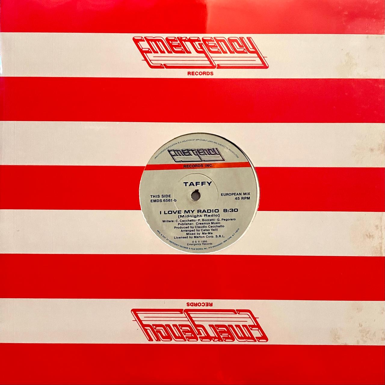Taffy – I Love My Radio (Midnight Radio) (NM, FUNDA VG+) BOX18
