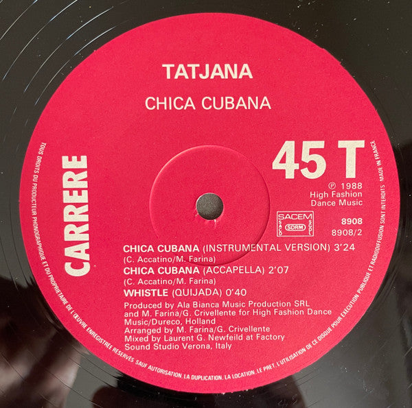 Tatjana – Chica Cubana (NM, FUNDA VG+) BOX11