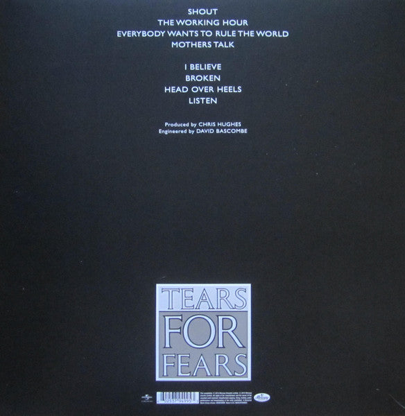 Tears For Fears – Songs From The Big Chair (NUEVO, SELLADO) BOXV38