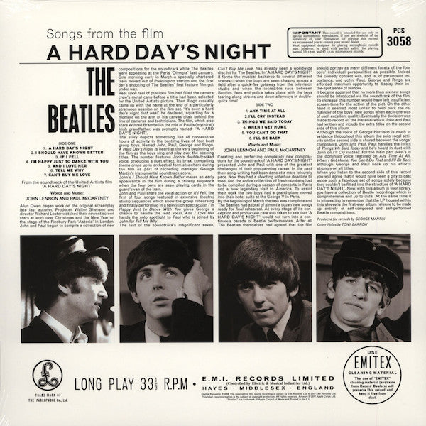 The Beatles – A Hard Day's Night (NUEVO, SELLADO) BOXV1