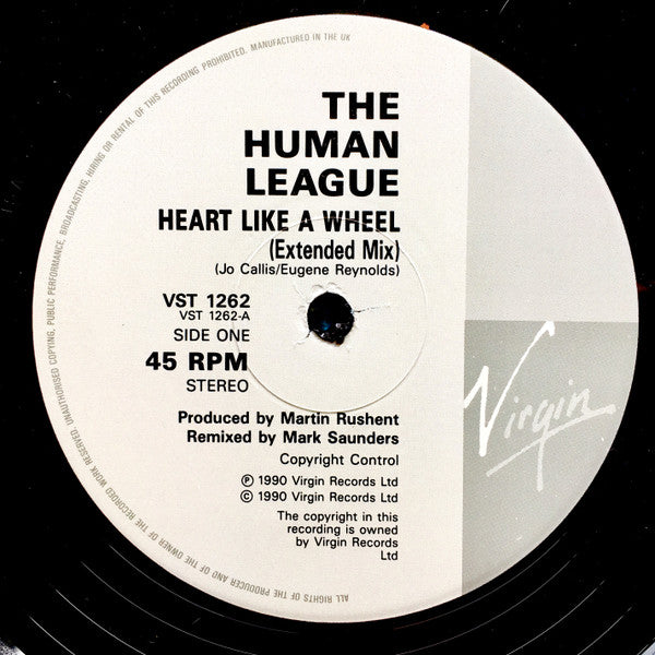 The Human League – Heart Like A Wheel (VG+) BOX28