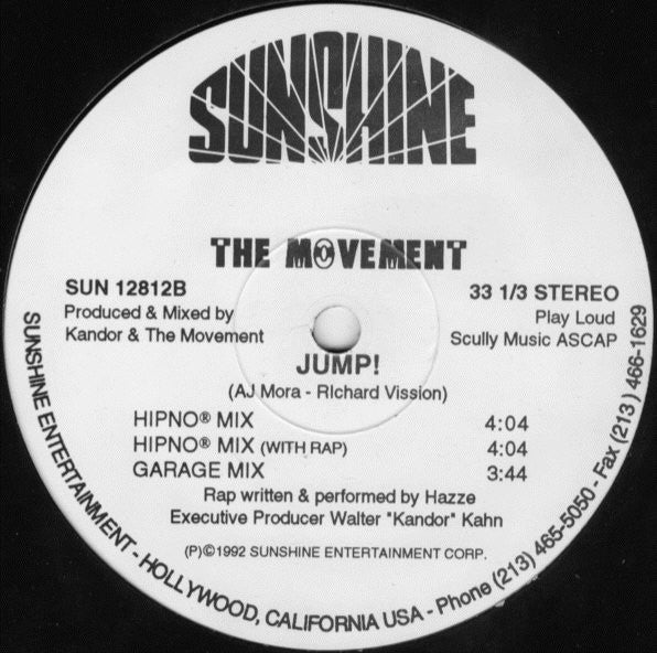 The Movement – Jump! (EX, FUNDA GENERICA) BOX26
