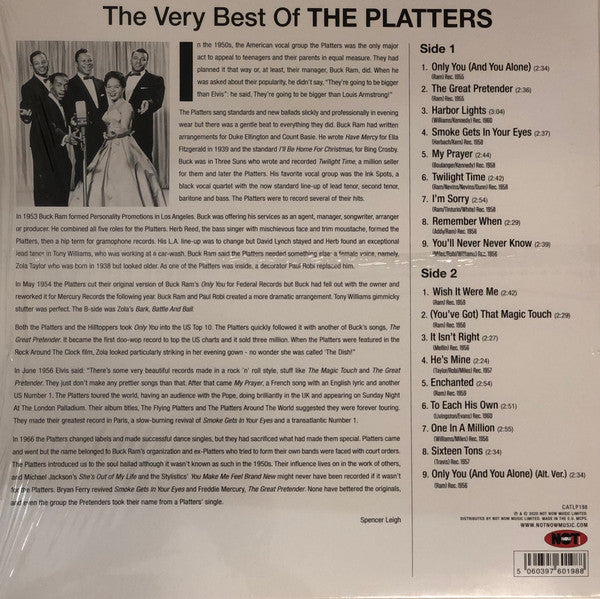 The Platters – The Very Best Of The Platters (NUEVO, SELLADO) BOXV37