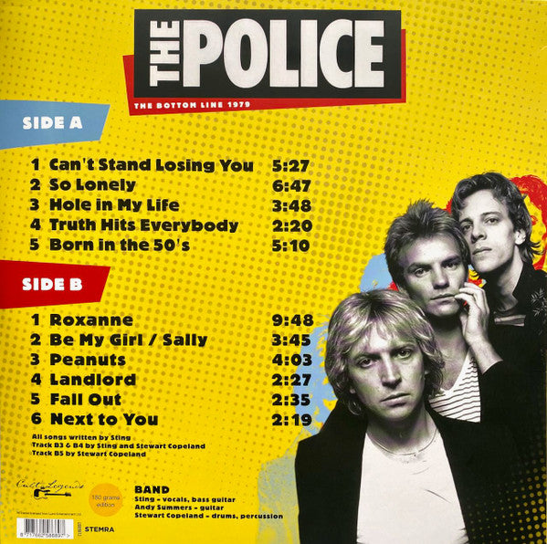 The Police – The Bottom Line 1979 (NUEVO, SELLADO)