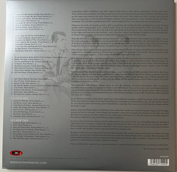 The Rat Pack – The Platinum Collection / DISCO TRIPLE (NUEVO, SELLADO)