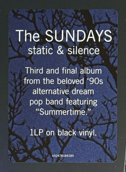 The Sundays – Static & Silence (NUEVO, SELLADO) BOXV35