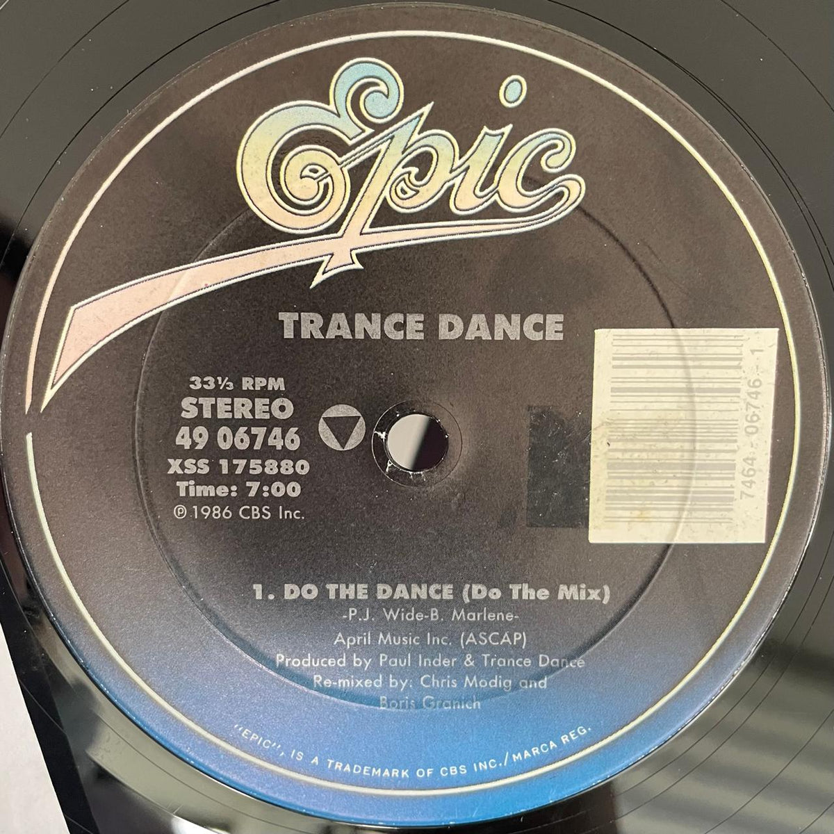 Trance Dance – Do The Dance (NM) BOX26