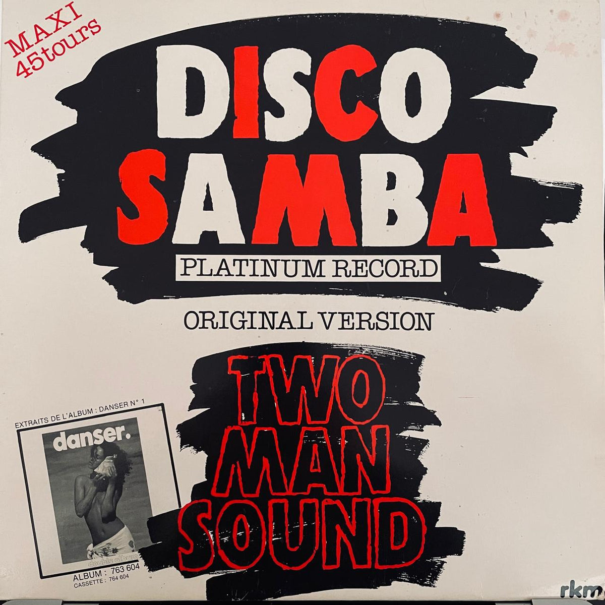 Two Man Sound – Disco Samba (Original Version) (NM, FUNDA VG+) BOX30