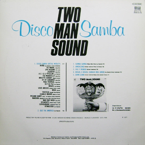 Two Man Sound – Disco Samba (Versión Integra) (EX, FUNDA VG+) BOX30