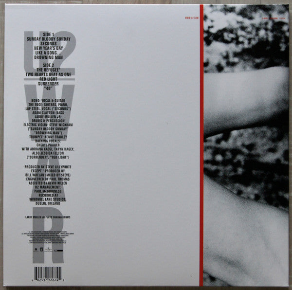 U2 – War (NUEVO, SELLADO)