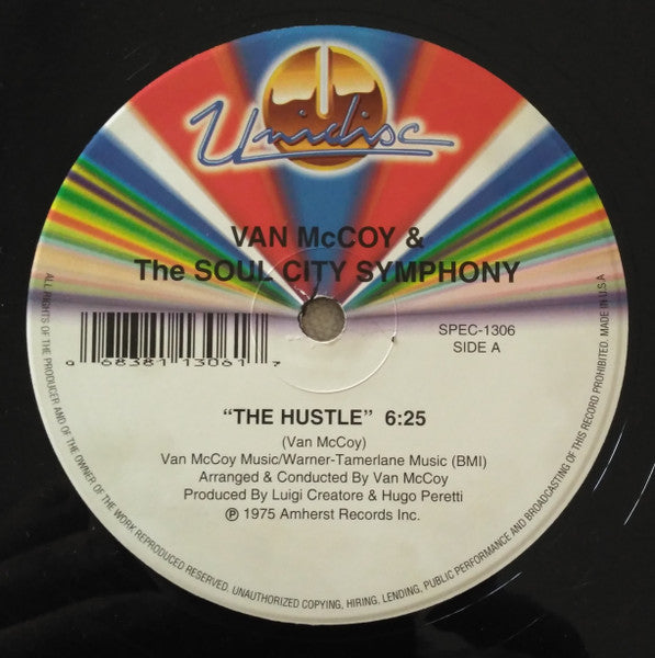 Van McCoy & The Soul City Symphony / Van McCoy – The Hustle / Love Is The Answer / Soul Cha Cha (NM) BOX18