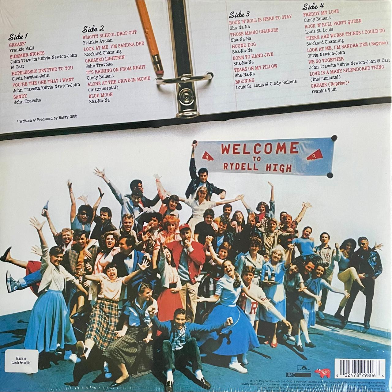 Various – Grease (The Original Soundtrack From The Motion Picture) / DISCO DOBLE (NUEVO, SELLADO) BOXV45