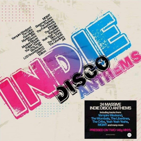 Various – Indie Disco Anthems / DISCO DOBLE (NUEVO, SELLADO) BOXV22