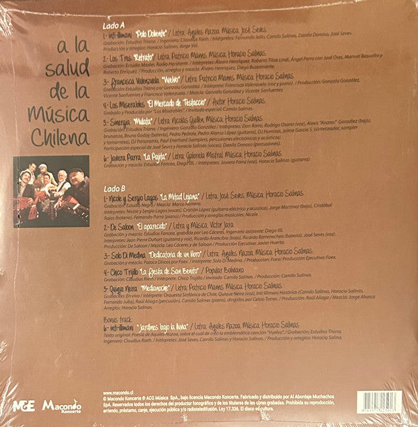 Various – Inti-Illimani Histórico - Tributo A Su Música (NUEVO, SELLADO)