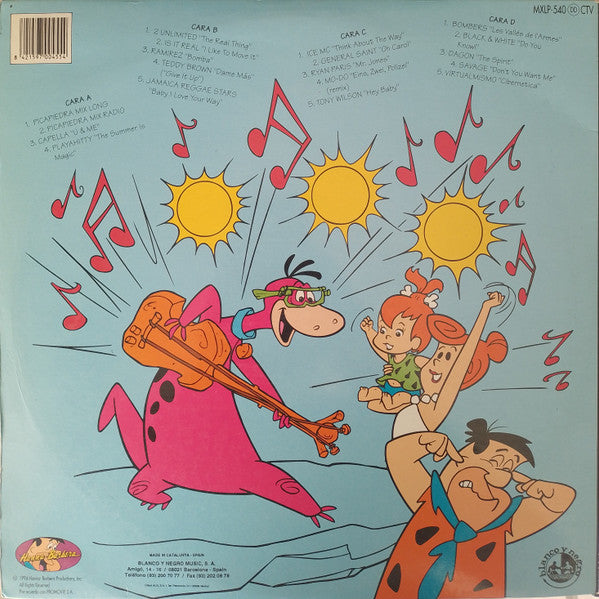 Various – Los Picapiedra Mix / DISCO DOBLE (NM) BOX2