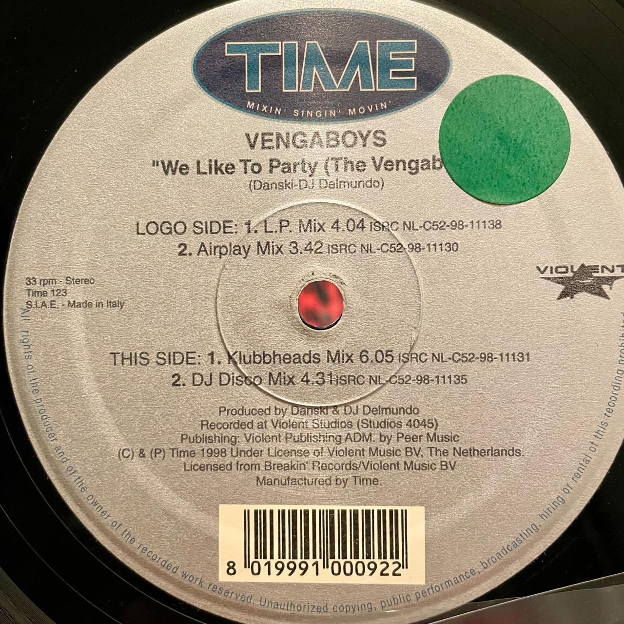Vengaboys – We Like To Party! (The Vengabus) (EX, FUNDA VG+) BOX18
