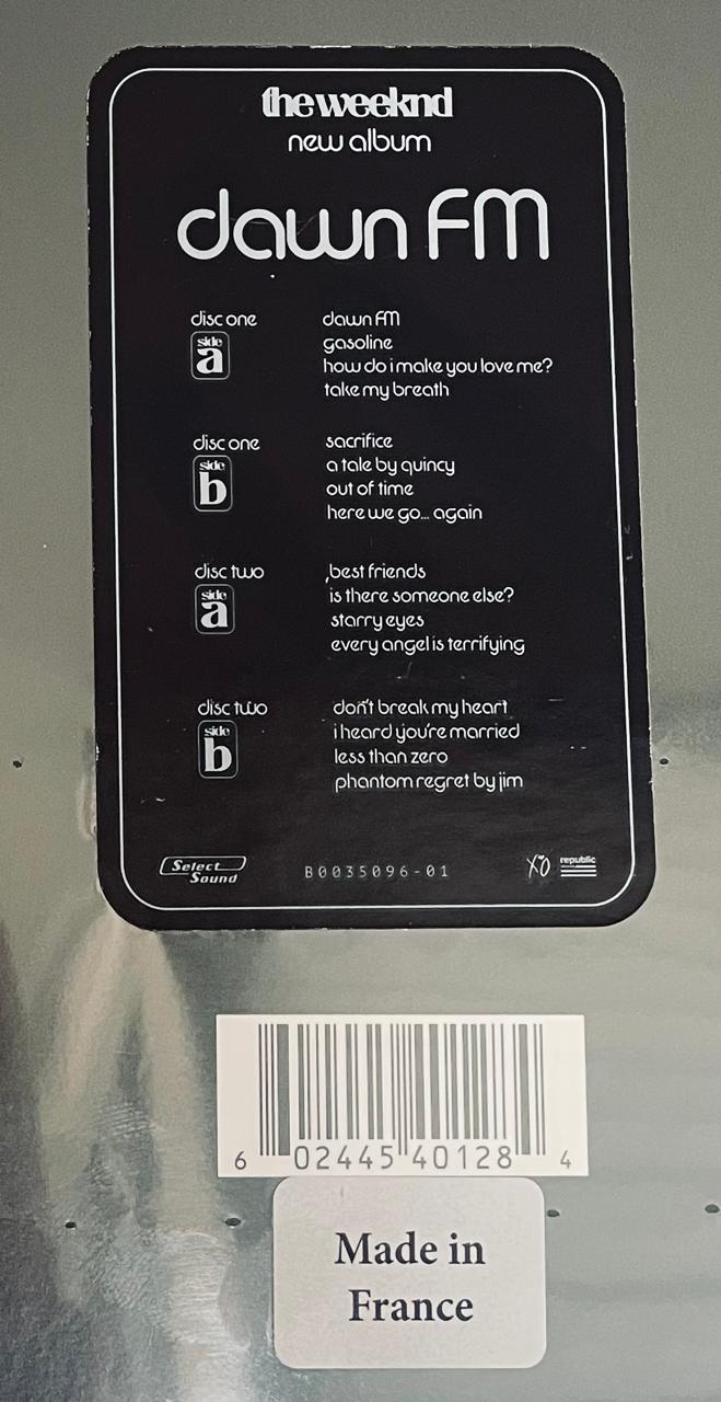 The Weeknd – Dawn FM / VINILO DOBLE (NUEVO, SELLADO)
