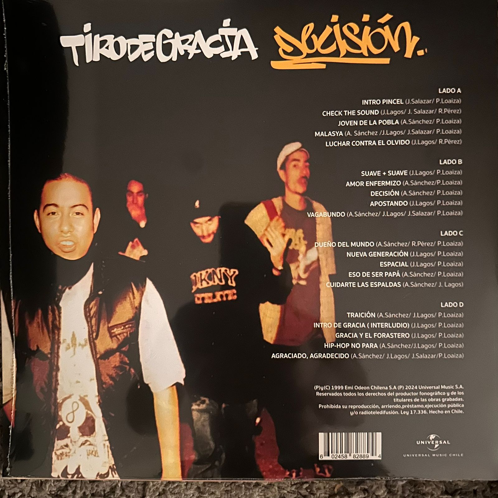 Tiro De Gracia - Decision / DISCO DOBLE (NUEVO, SELLADO) BOXV4