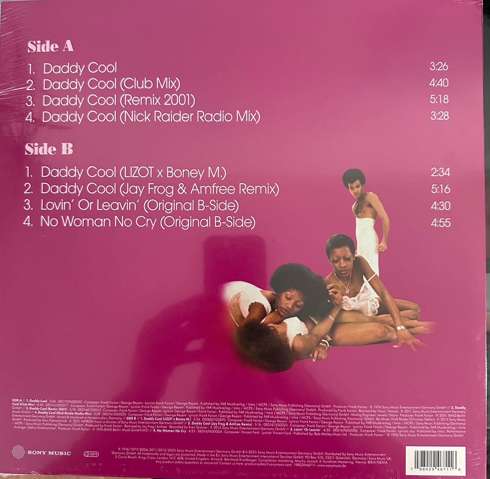 Boney M. – Daddy Cool (MINT, SELLADO) BOX14