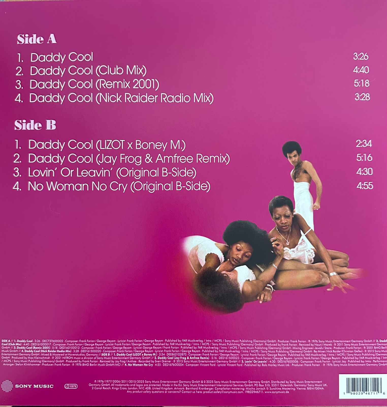 Boney M. – Daddy Cool (MINT, NUEVO NO SELLADO) BOX17