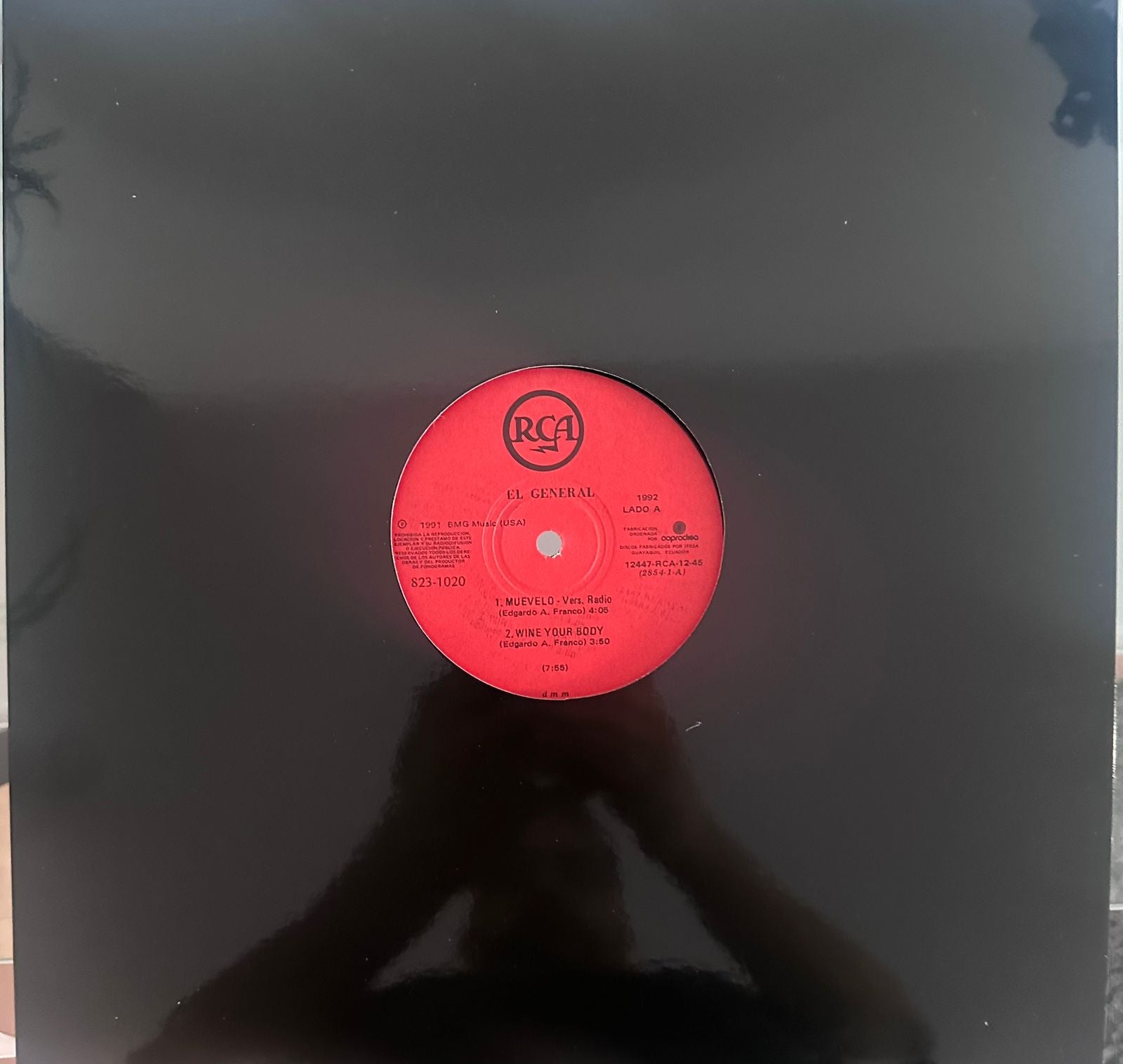 El General – Muévelo (MINT, PROMO, FUNDA GENÉRICA NEGRA) BOX17