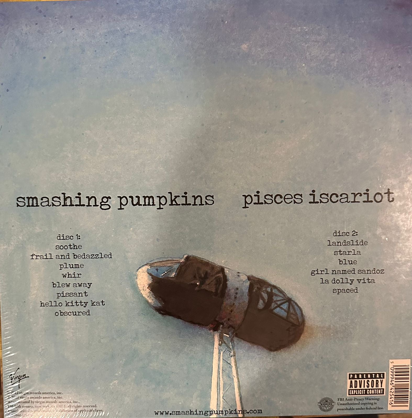 Smashing Pumpkins – Pisces Iscariot / DISCO DOBLE (NUEVO, SELLADO) BOXV25