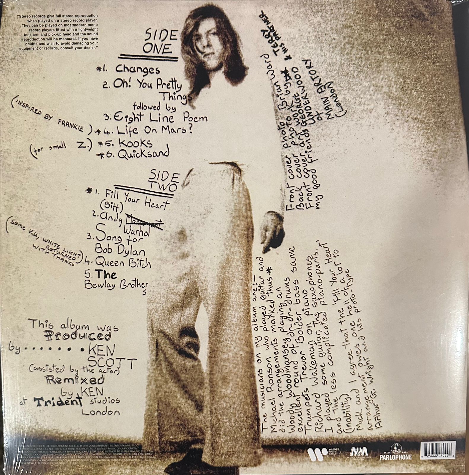David Bowie – Hunky Dory (NUEVO, SELLADO) BOXV25