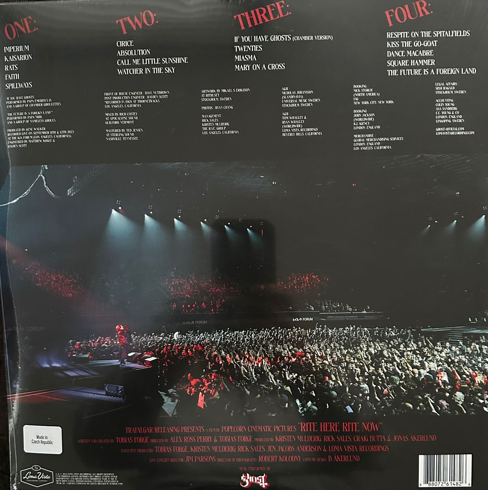 Ghost – Rite Here Rite Now (Original Motion Picture Soundtrack) / DISCO DOBLE (NUEVO, SELLADO) BOXV27