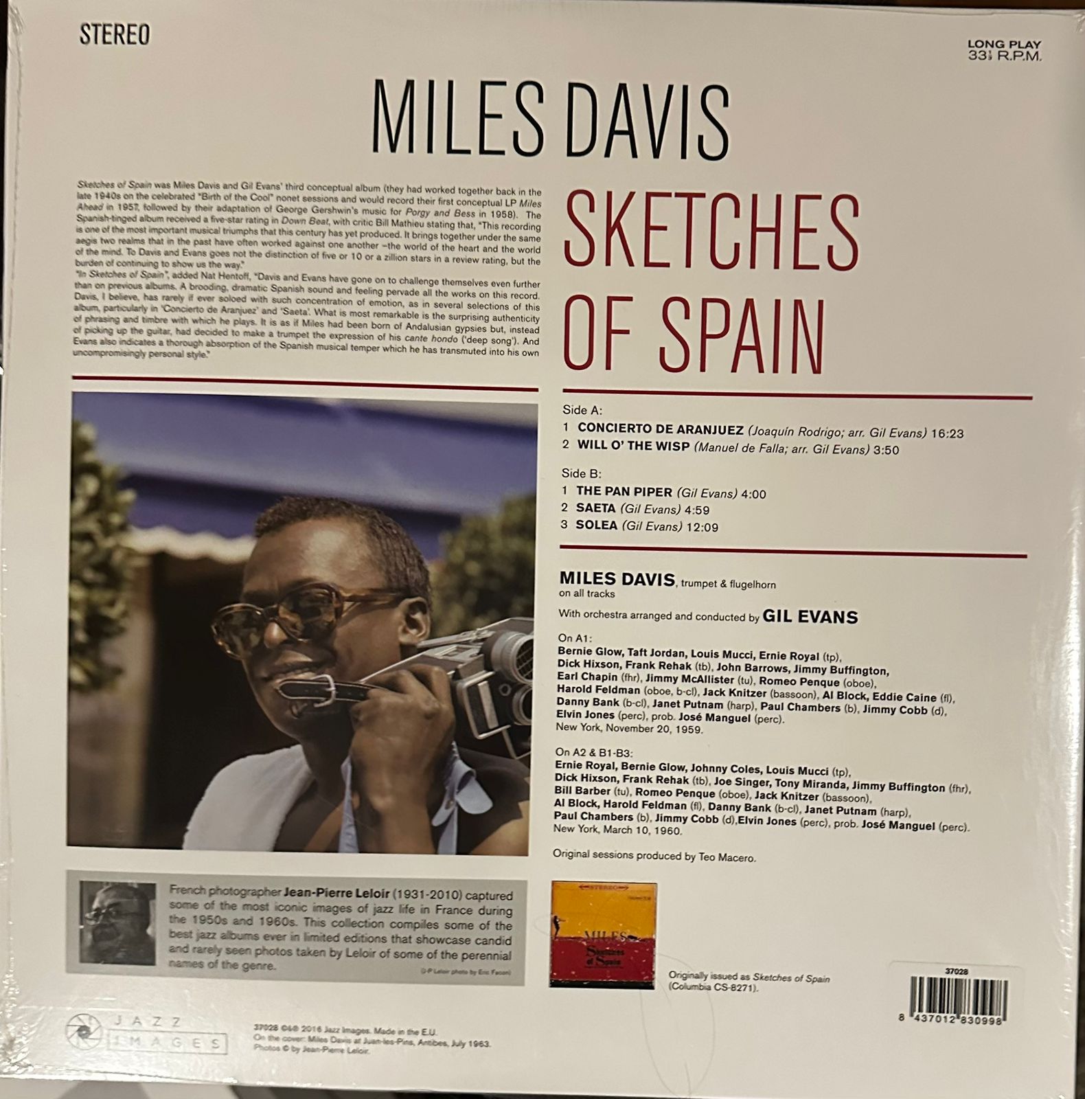 Miles Davis – Sketches Of Spain / DELUXE EDITION - GATEFOLD (NUEVO, SELLADO) BOXV27