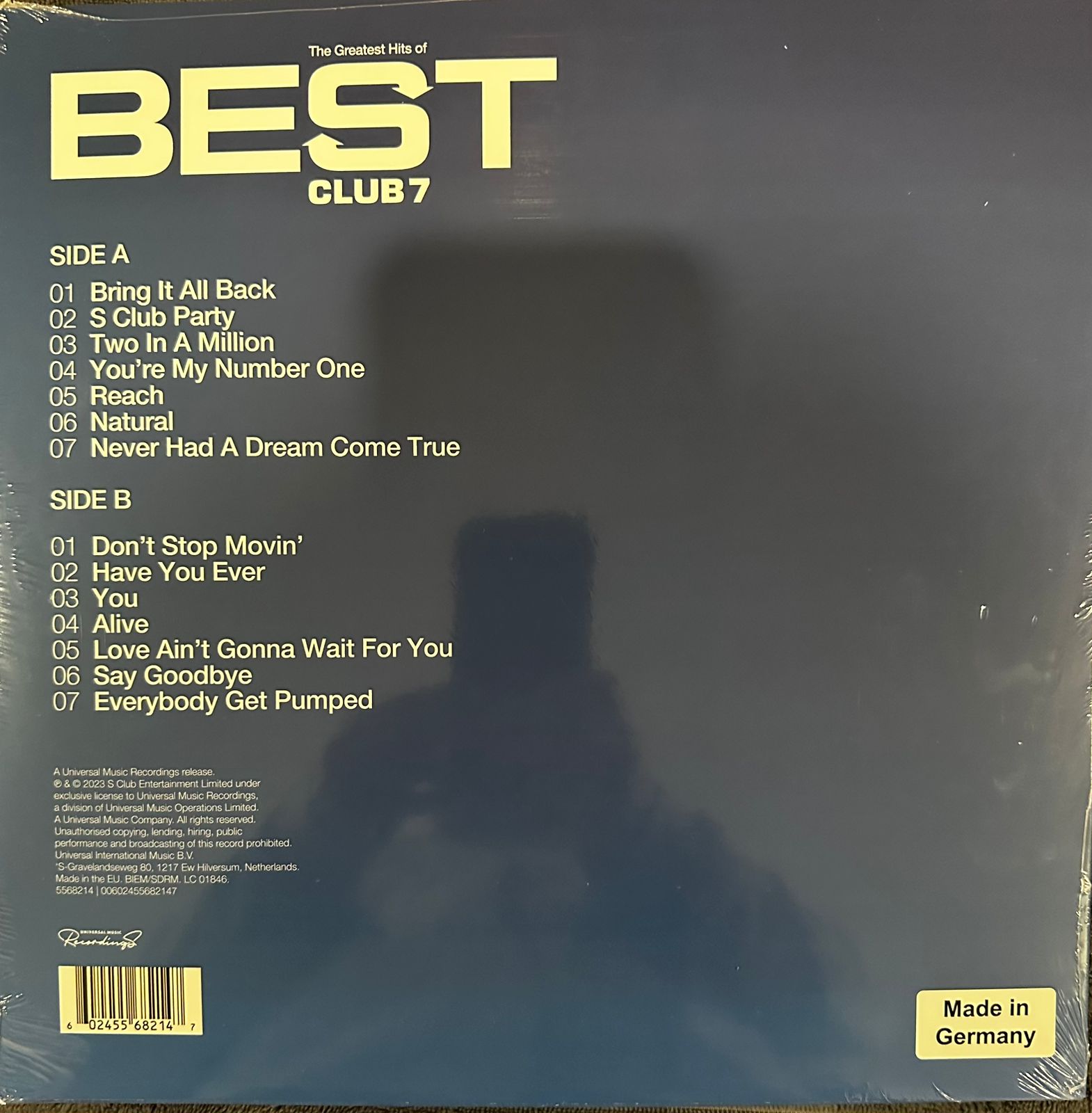S Club 7 – Best : The Greatest Hits of S Club 7 (NUEVO, SELLADO) BOXV29