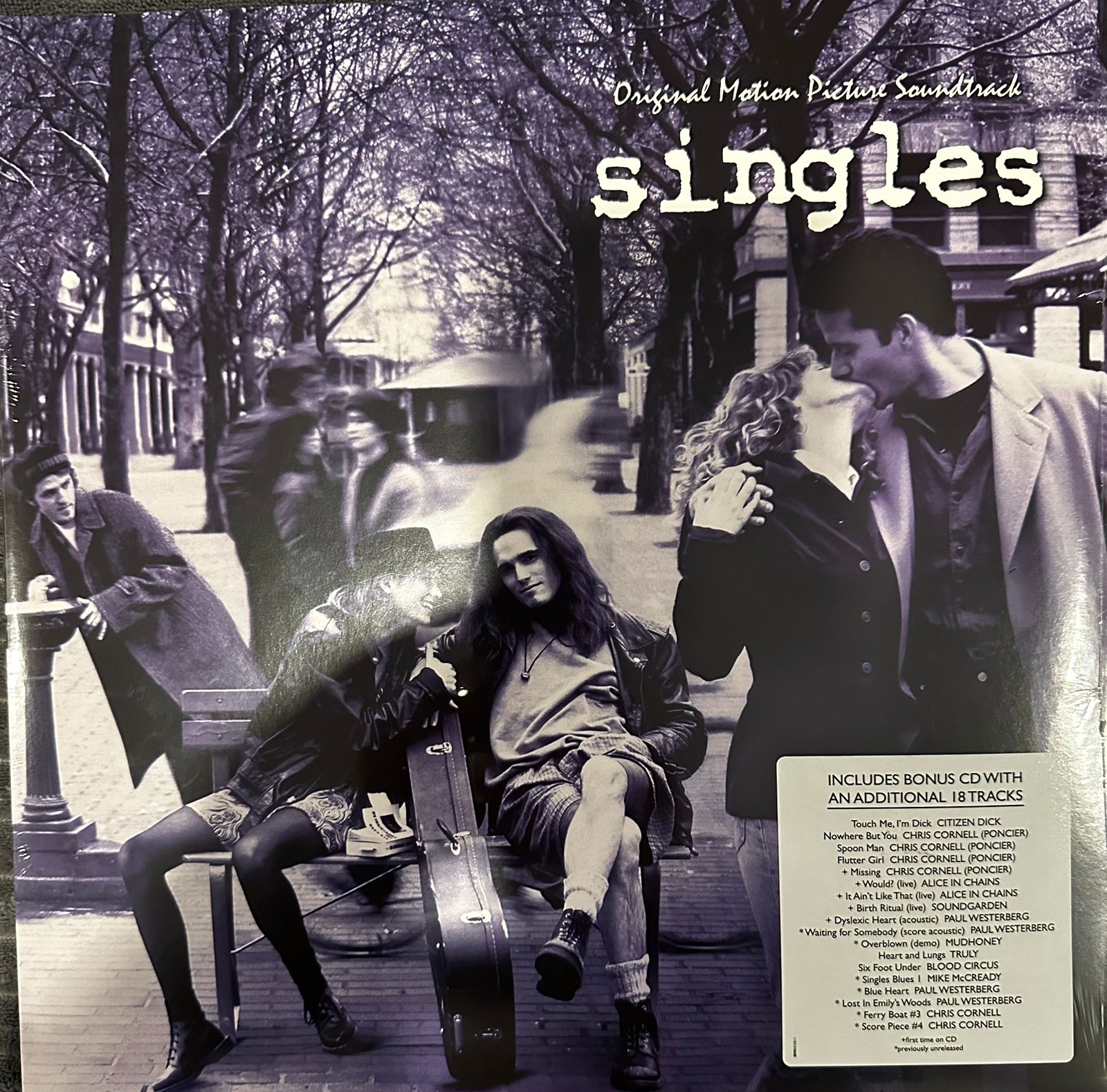 Various – Singles (Original Motion Picture Soundtrack) / VINILO DOBLE + CD (NUEVO, SELLADO) BOXV29