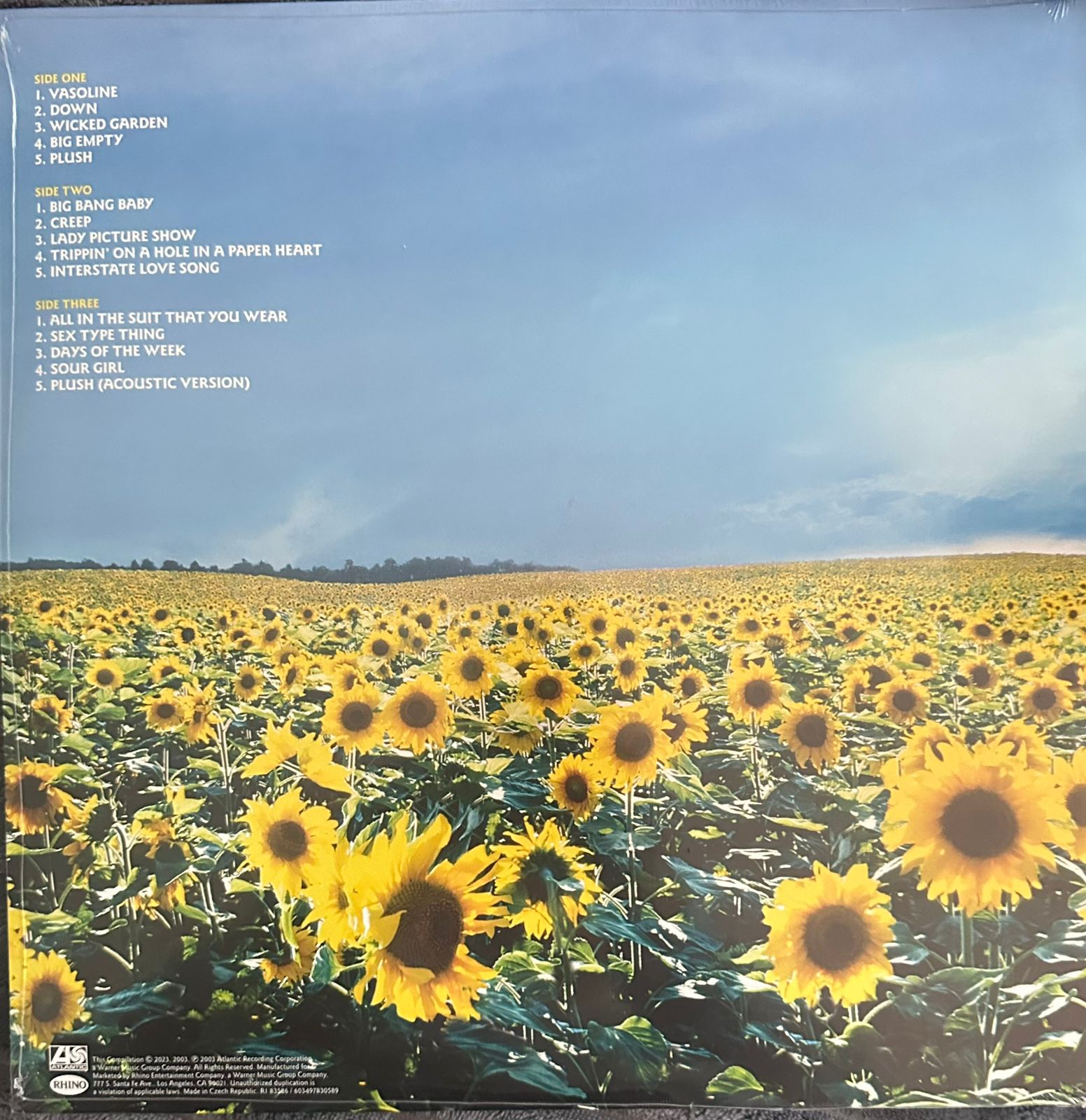Stone Temple Pilots – Thank You / DISCO DOBLE (NUEVO, SELLADO) BOXV31
