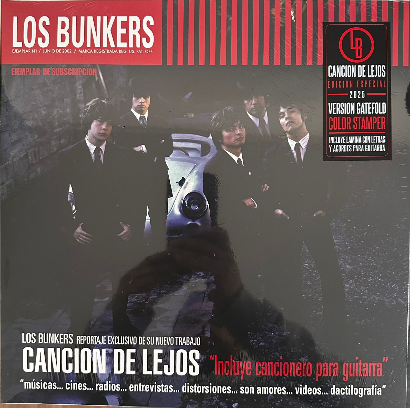 Los Bunkers – Canción De Lejos / Incluye cancionero (NUEVO, SELLADO) BOXV29