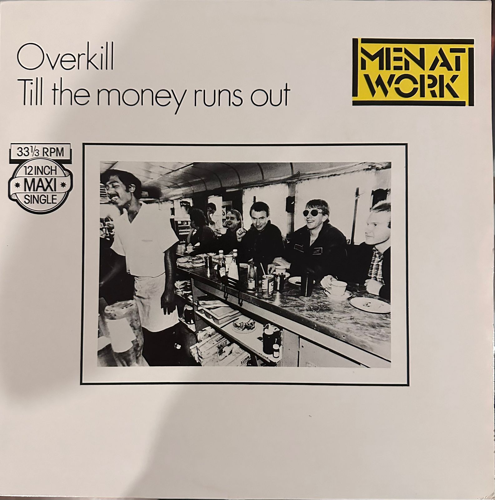 Men At Work – Overkill / Till The Money Runs Out (NM) BOX11