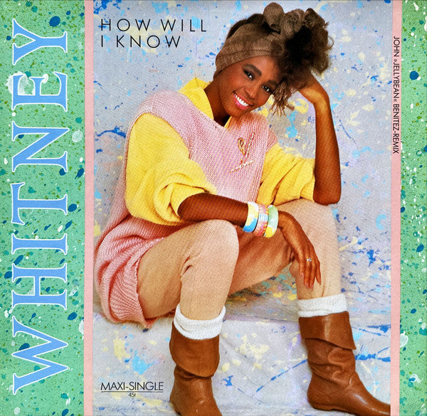 Whitney Houston – How Will I Know (John »Jellybean« Benitez-Remix) (VG+) BOX16