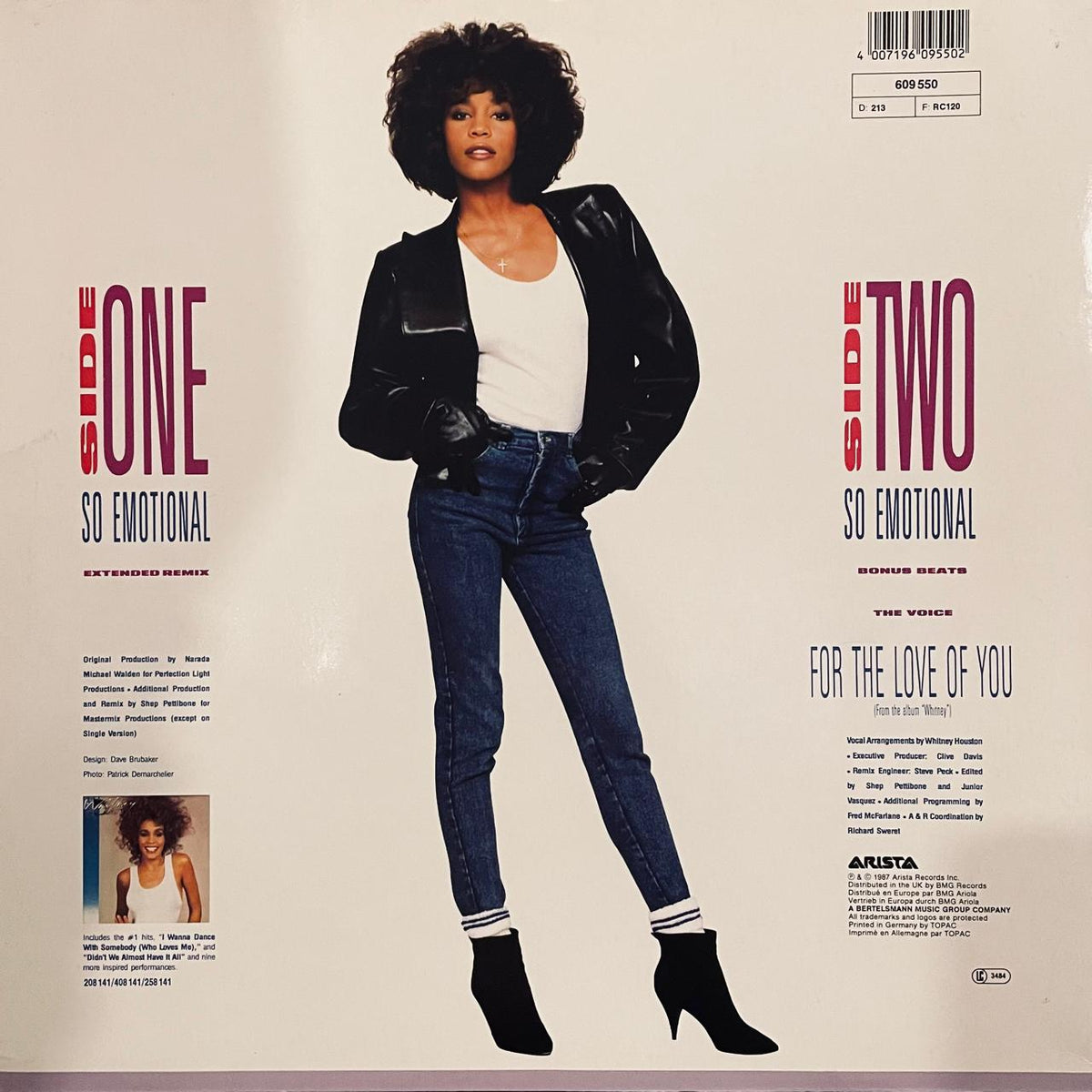 Whitney – So Emotional (EX, FUNDA VG+) BOX2