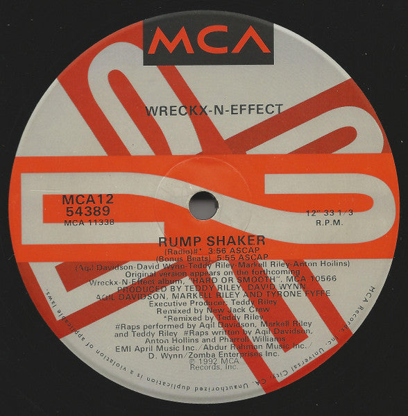 Wreckx-N-Effect – Rump Shaker (NM) BOX11