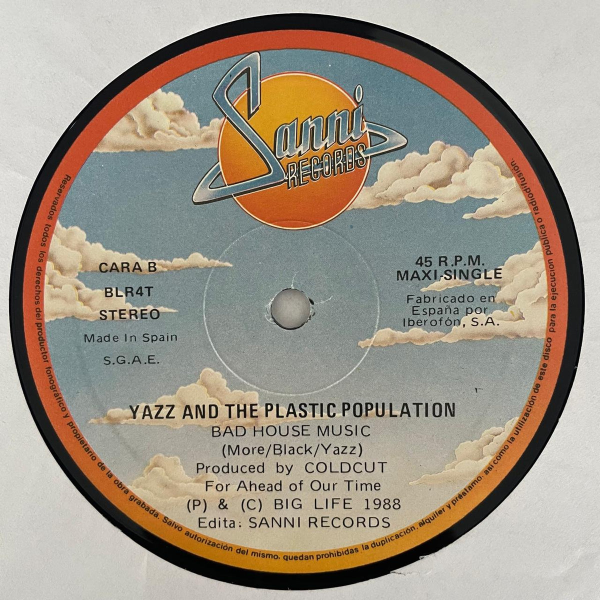 Yazz And The Plastic Population – The Only Way Is Up (VG+) BOX16