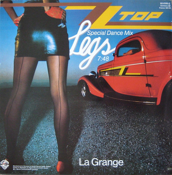 Z Top – Legs (Special Dance Mix) (NM, FUNDA VG+) BOX11
