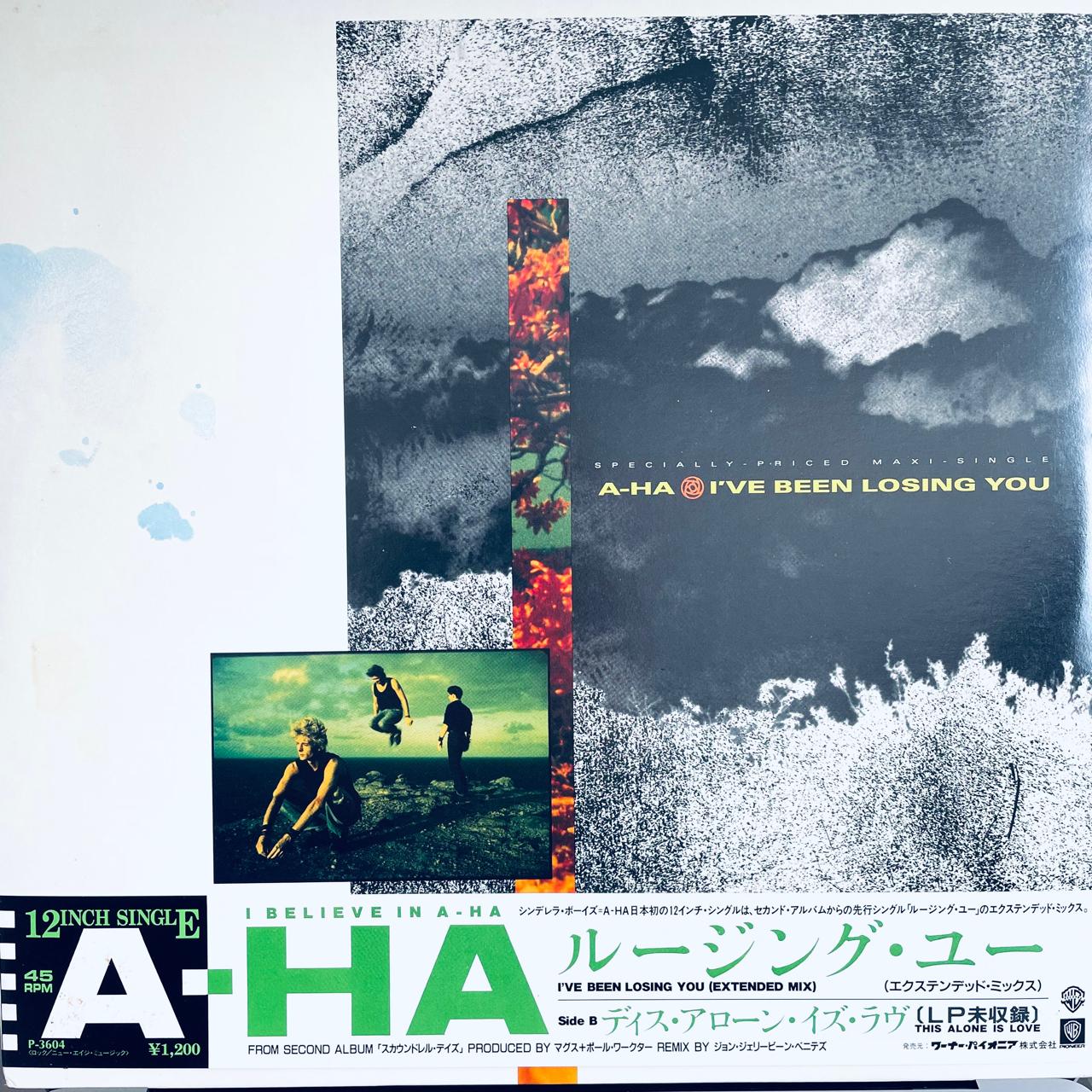 a-ha – I've Been Losing You / JAPONES INCLUYE INSERT & OBI (NM)
