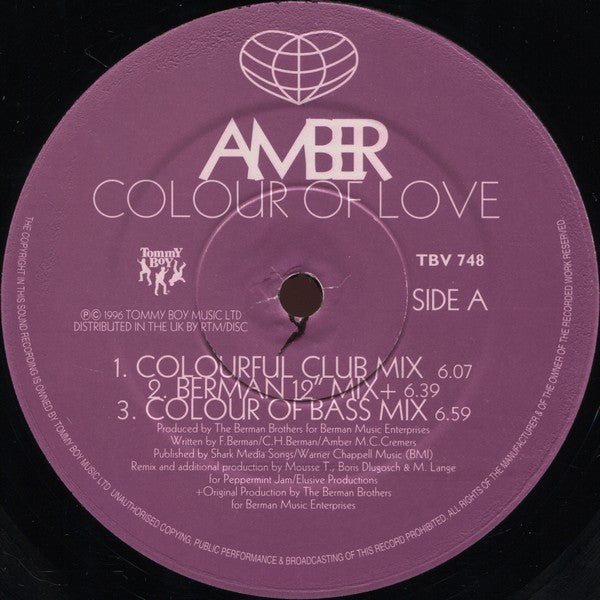 Amber – Colour Of Love (NM) BOX6