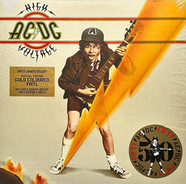AC/DC – High Voltage - 50TH ANNIVERSARY ESPECIAL EDITION (NUEVO, SELLADO) BOXV10