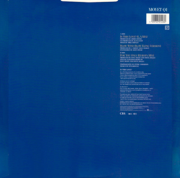 Alison Moyet – Is This Love? (NM, FUNDA VG+) BOX24