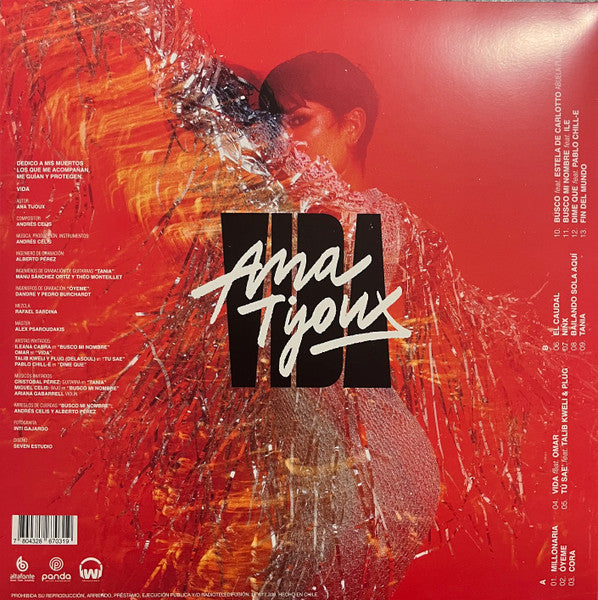 Ana Tijoux – Vida (NUEVO, SELLADO) BOXV17