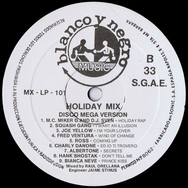 Raul Orellana – Holiday Mix (VG+) BOX30